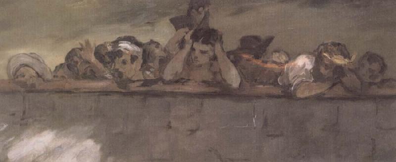 Edouard Manet Details of The Execution of Maximilian oil painting picture